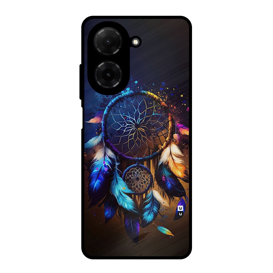 Dream Feather Metal Back Case for Redmi A5 4G