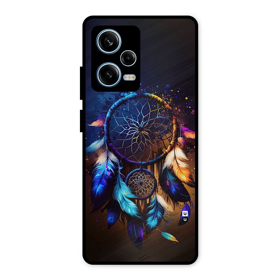 Dream Feather Metal Back Case for Redmi Note 12 Pro