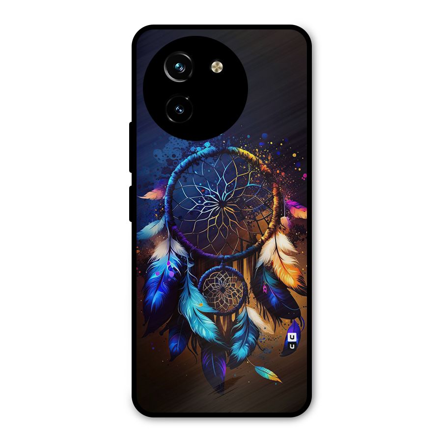Dream Feather Metal Back Case for Vivo T3x