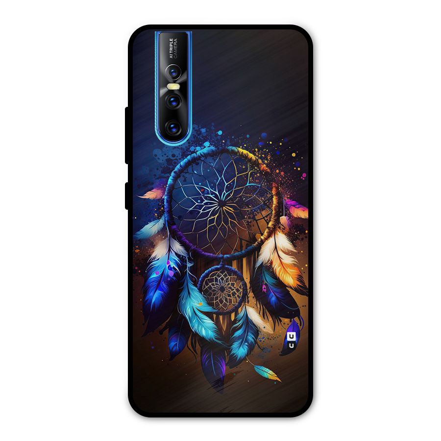 Dream Feather Metal Back Case for Vivo V15 Pro