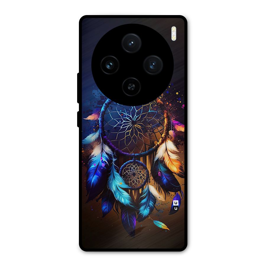 Dream Feather Metal Back Case for Vivo X100