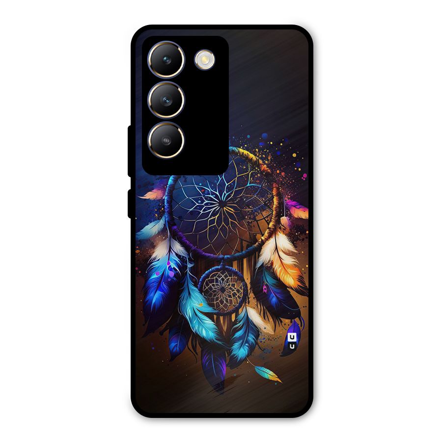 Dream Feather Metal Back Case for Vivo Y200e