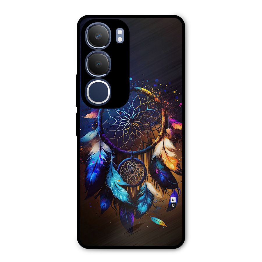 Dream Feather Metal Back Case for Vivo Y29