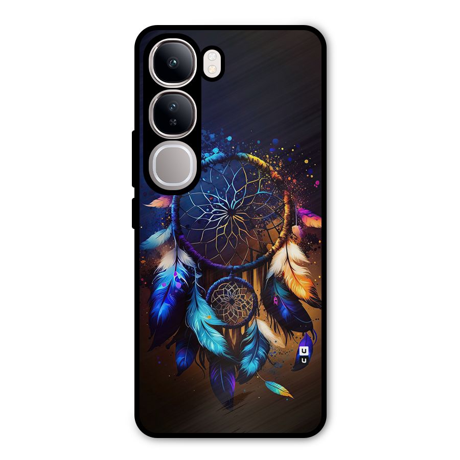 Dream Feather Metal Back Case for Vivo Y300