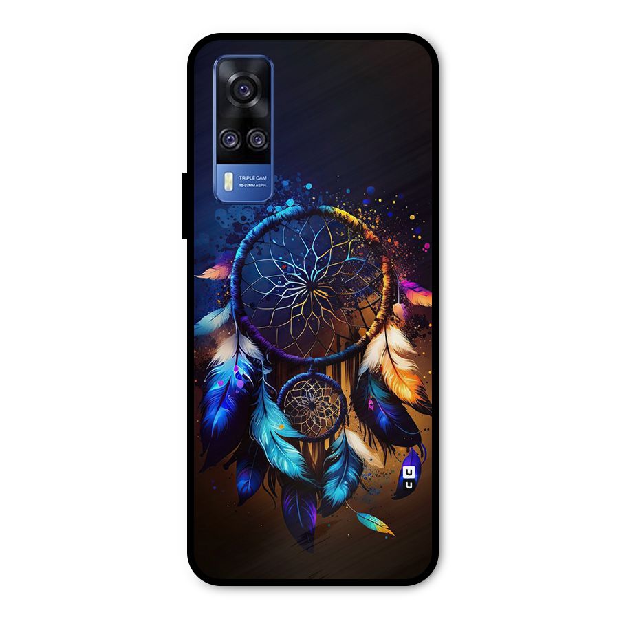 Dream Feather Metal Back Case for Vivo Y31