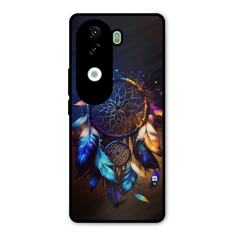 Dream Feather Metal Back Case for iQOO Z9s
