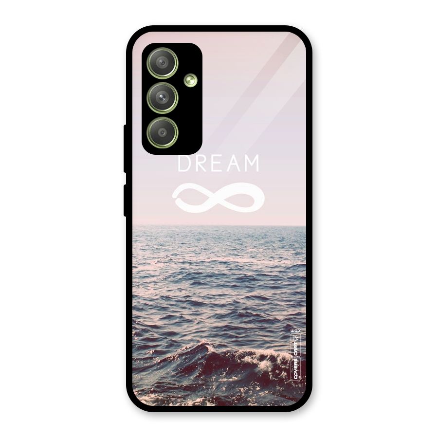 Dream Infinity Glass Back Case for Galaxy A54
