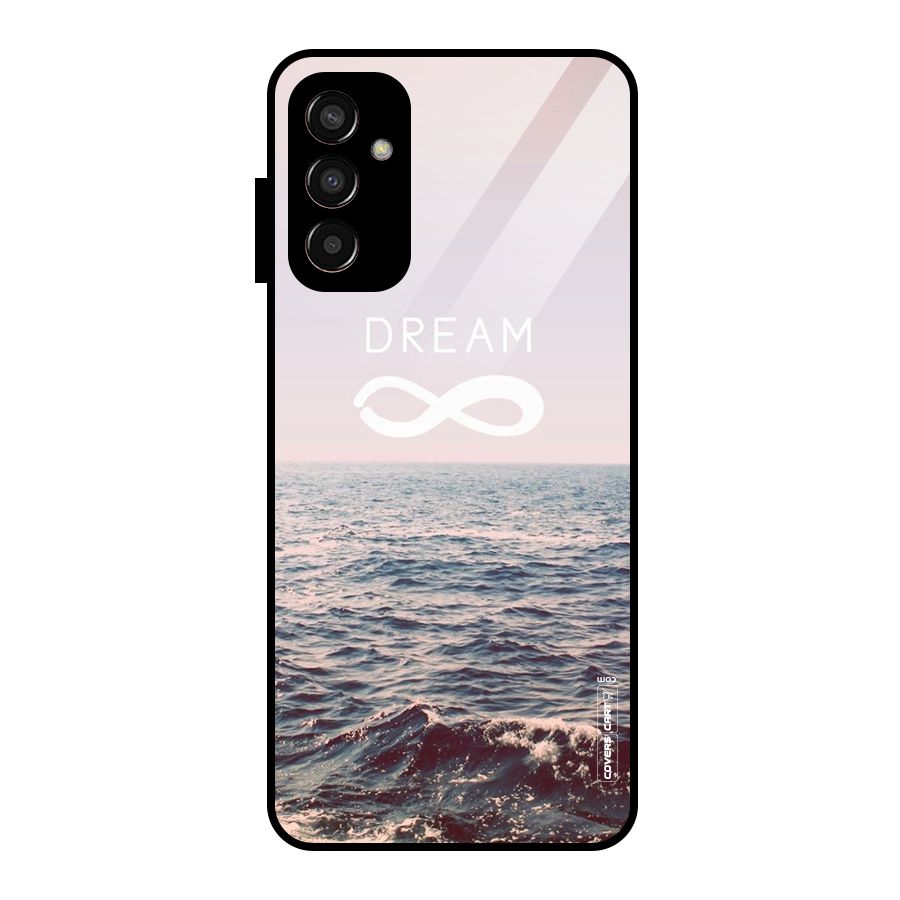 Dream Infinity Glass Back Case for Galaxy F13