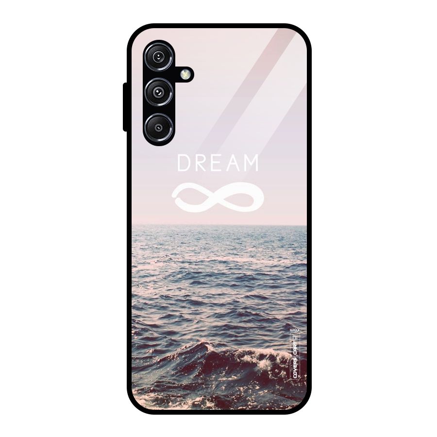 Dream Infinity Glass Back Case for Galaxy M34 5G