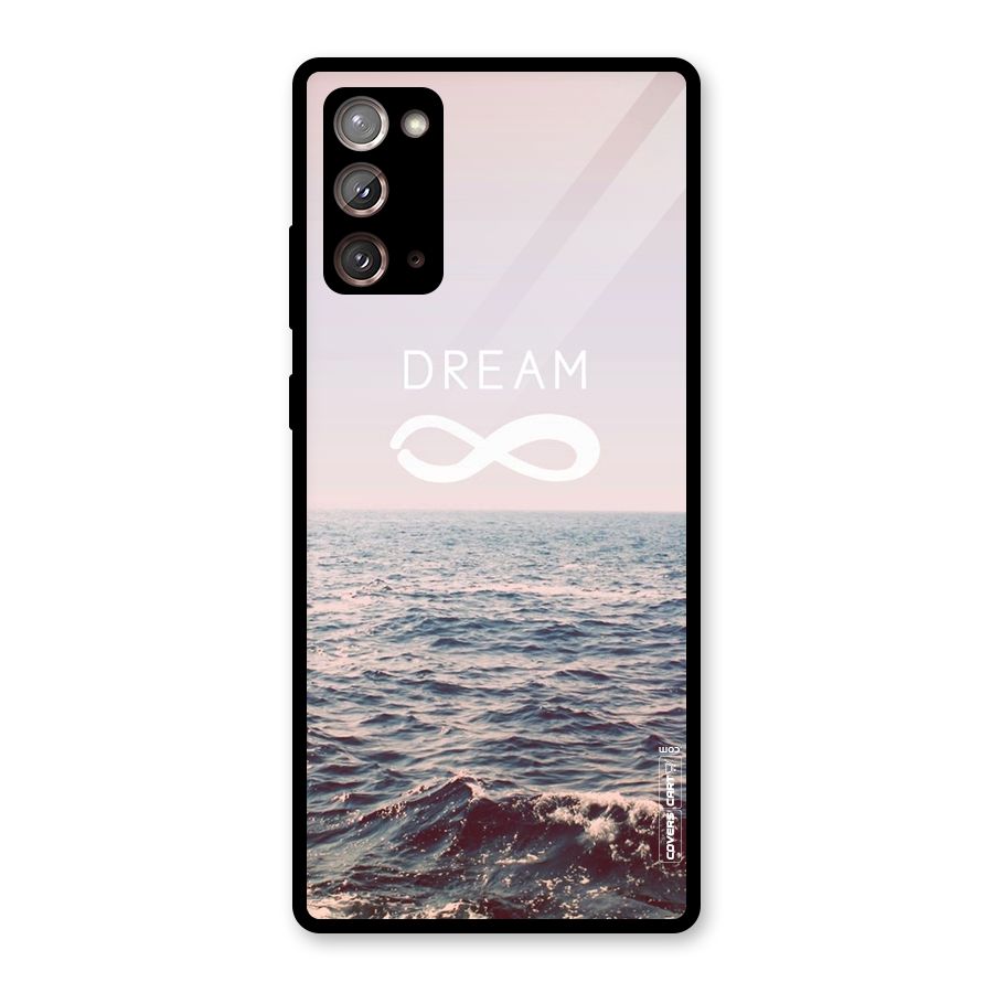 Dream Infinity Glass Back Case for Galaxy Note 20