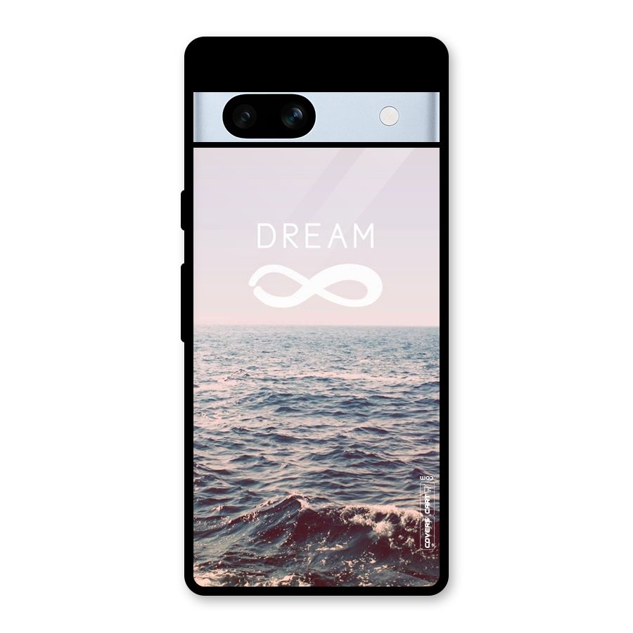 Dream Infinity Glass Back Case for Google Pixel 7a