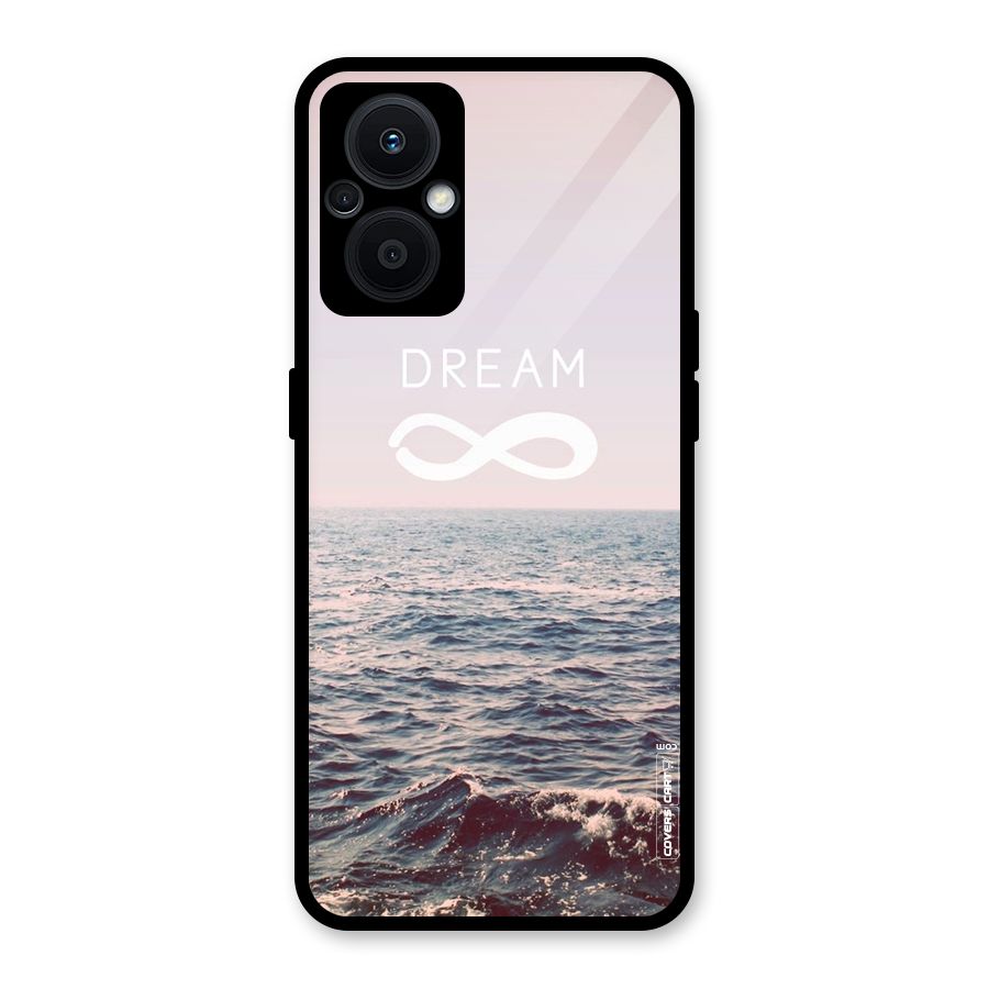 Dream Infinity Glass Back Case for Oppo F21s Pro 5G