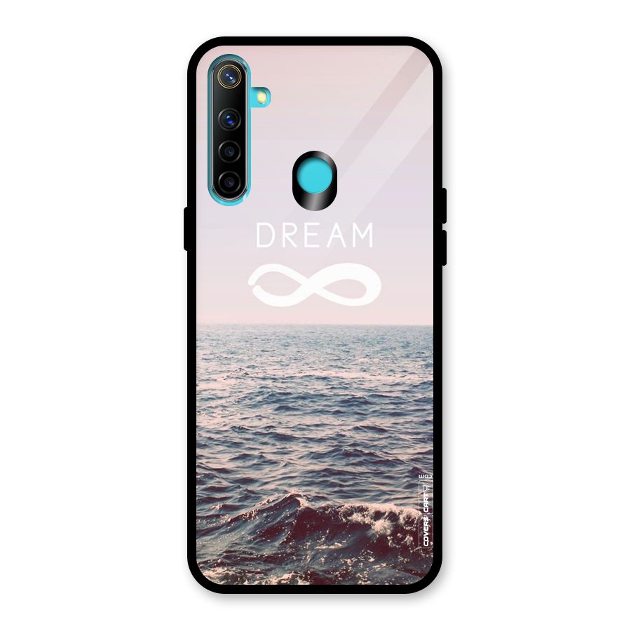 Dream Infinity Glass Back Case for Realme 5i
