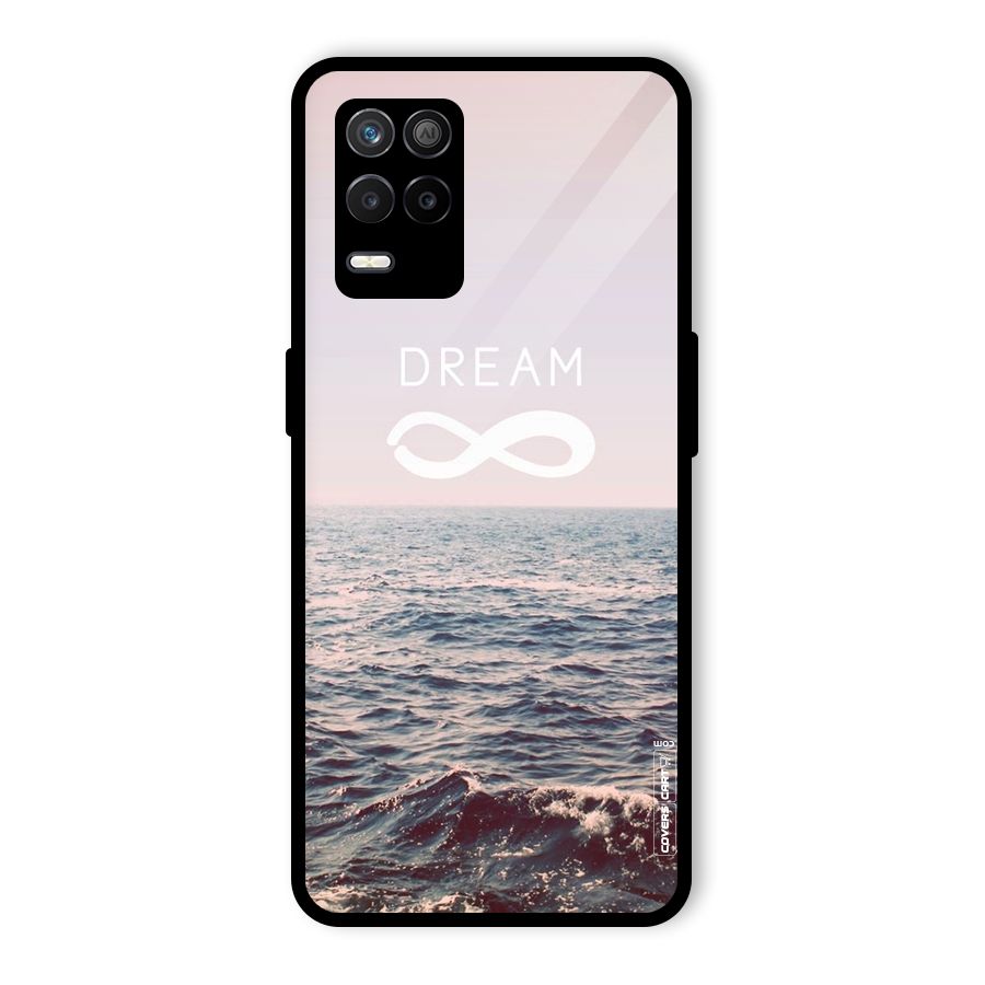 Dream Infinity Glass Back Case for Realme 8s 5G