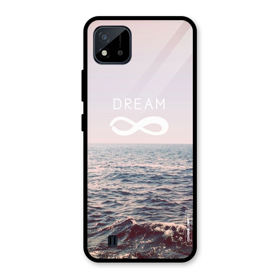 Dream Infinity Glass Back Case for Realme C11 2021