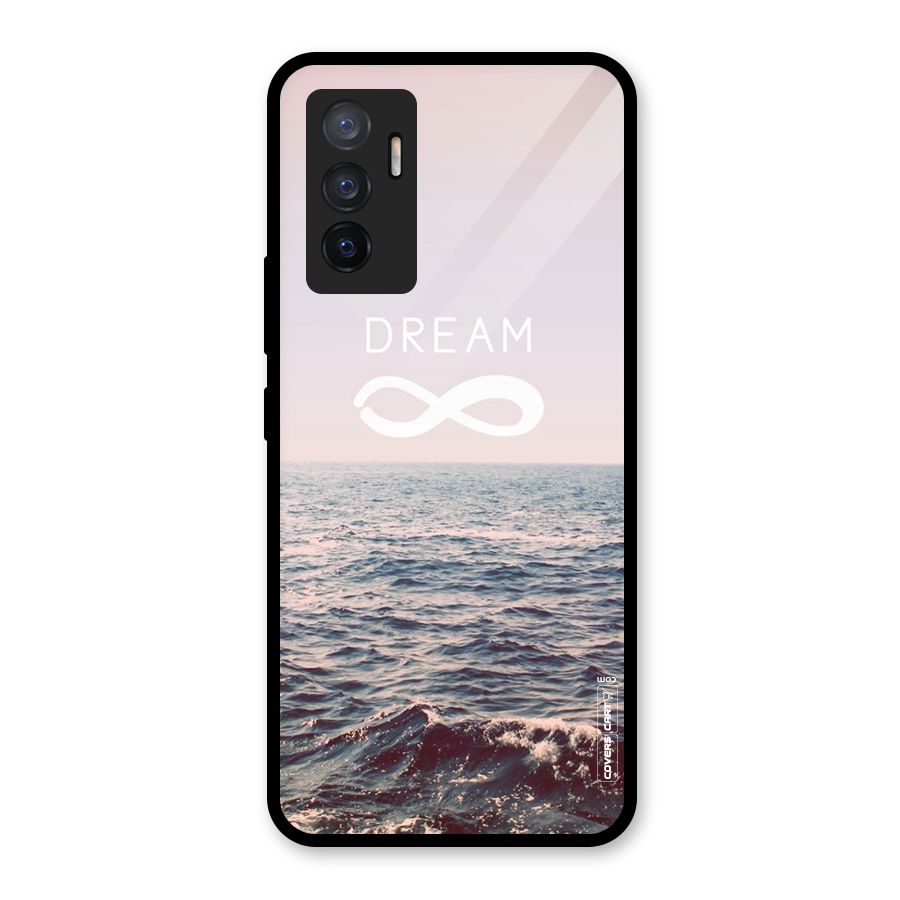 Dream Infinity Glass Back Case for Vivo V23e