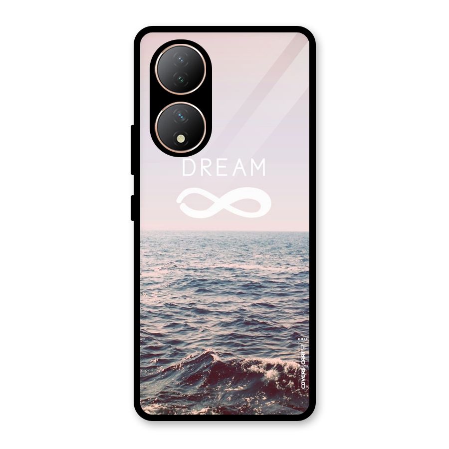 Dream Infinity Glass Back Case for Vivo Y100A