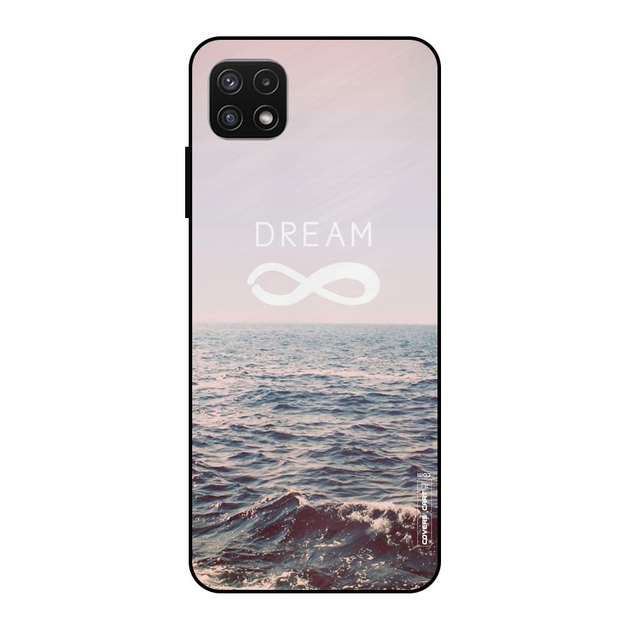 Dream Infinity Metal Back Case for Galaxy A22 5G