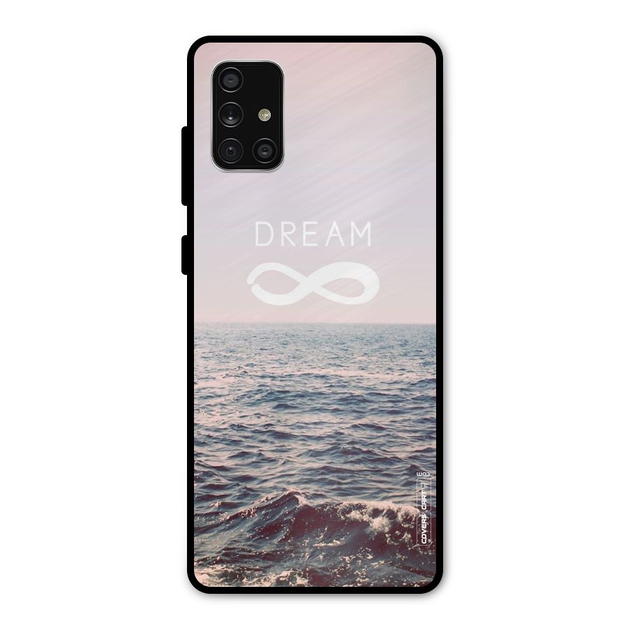 Dream Infinity Metal Back Case for Galaxy A71