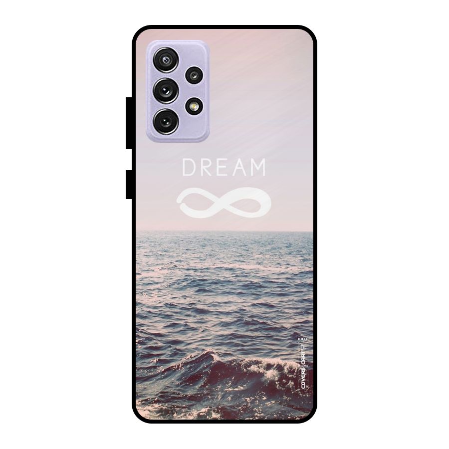 Dream Infinity Metal Back Case for Galaxy A72