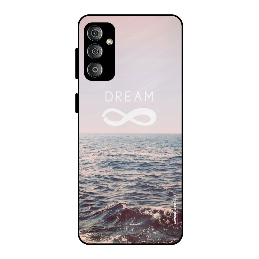 Dream Infinity Metal Back Case for Galaxy F23