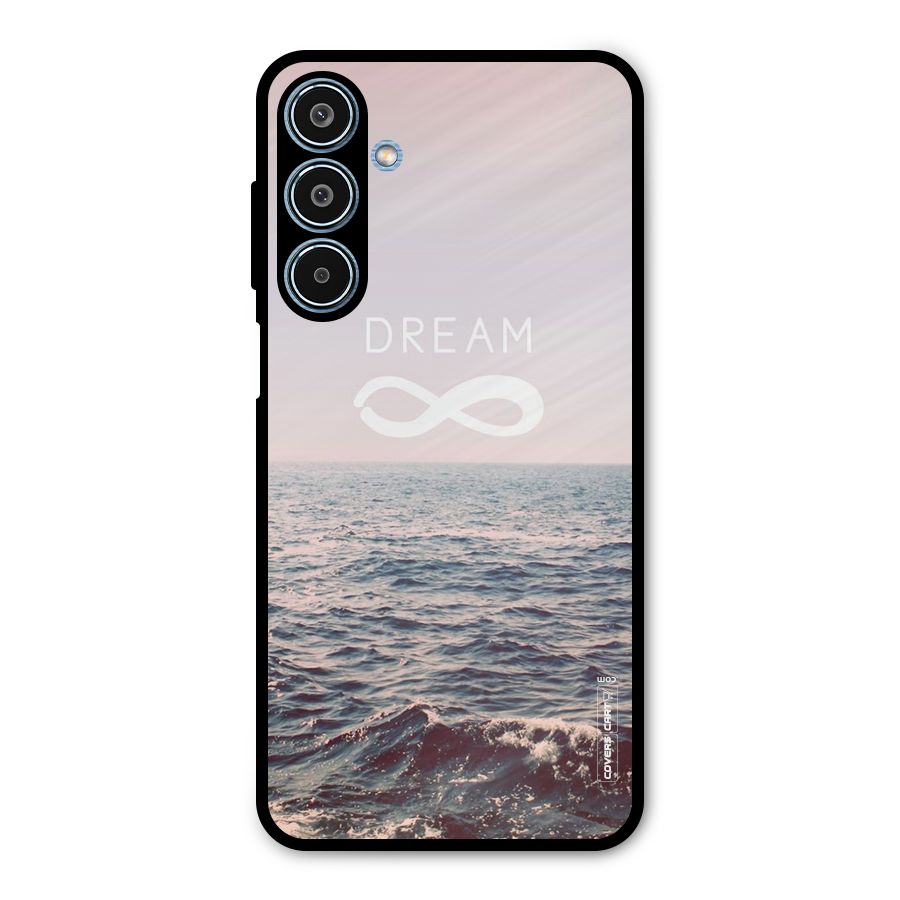 Dream Infinity Metal Back Case for Galaxy M35