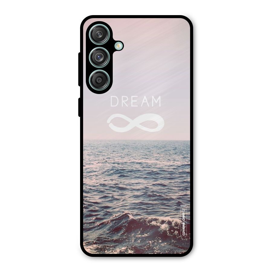 Dream Infinity Metal Back Case for Galaxy M55 5G