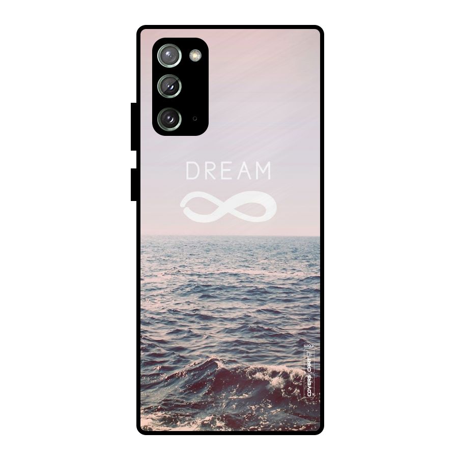 Dream Infinity Metal Back Case for Galaxy Note 20