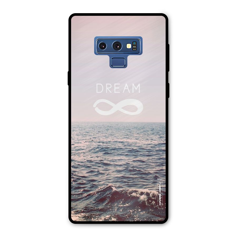 Dream Infinity Metal Back Case for Galaxy Note 9