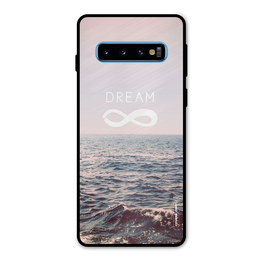 Dream Infinity Metal Back Case for Galaxy S10