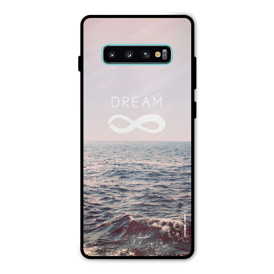 Dream Infinity Metal Back Case for Galaxy S10 Plus