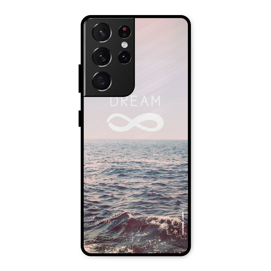 Dream Infinity Metal Back Case for Galaxy S21 Ultra 5G