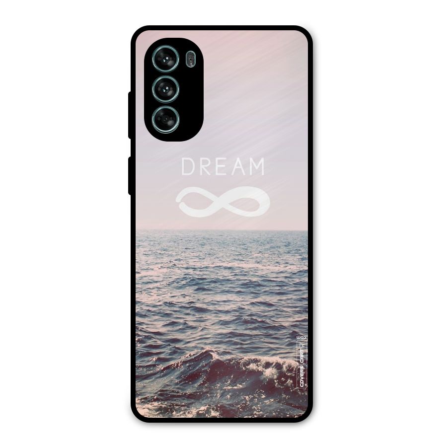 Dream Infinity Metal Back Case for Moto G62