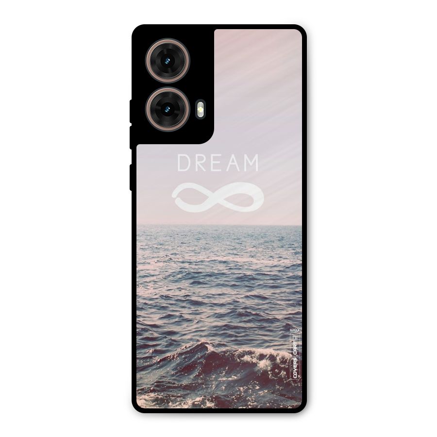 Dream Infinity Metal Back Case for Moto G85