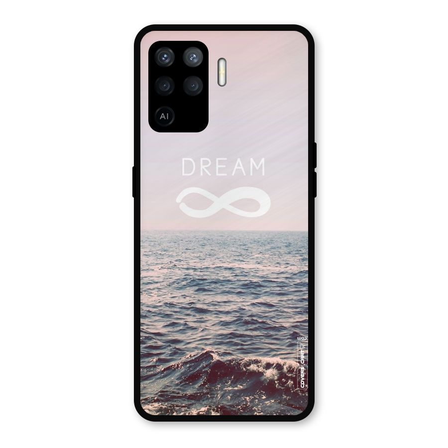 Dream Infinity Metal Back Case for Oppo F19 Pro