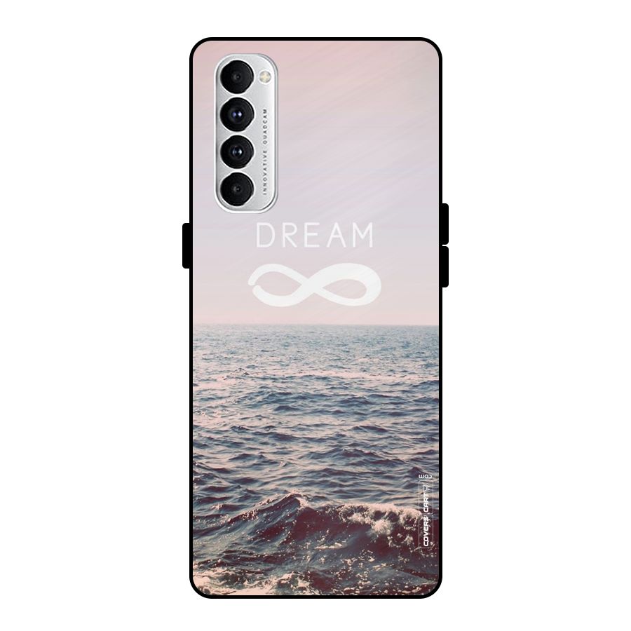 Dream Infinity Metal Back Case for Oppo Reno4 Pro