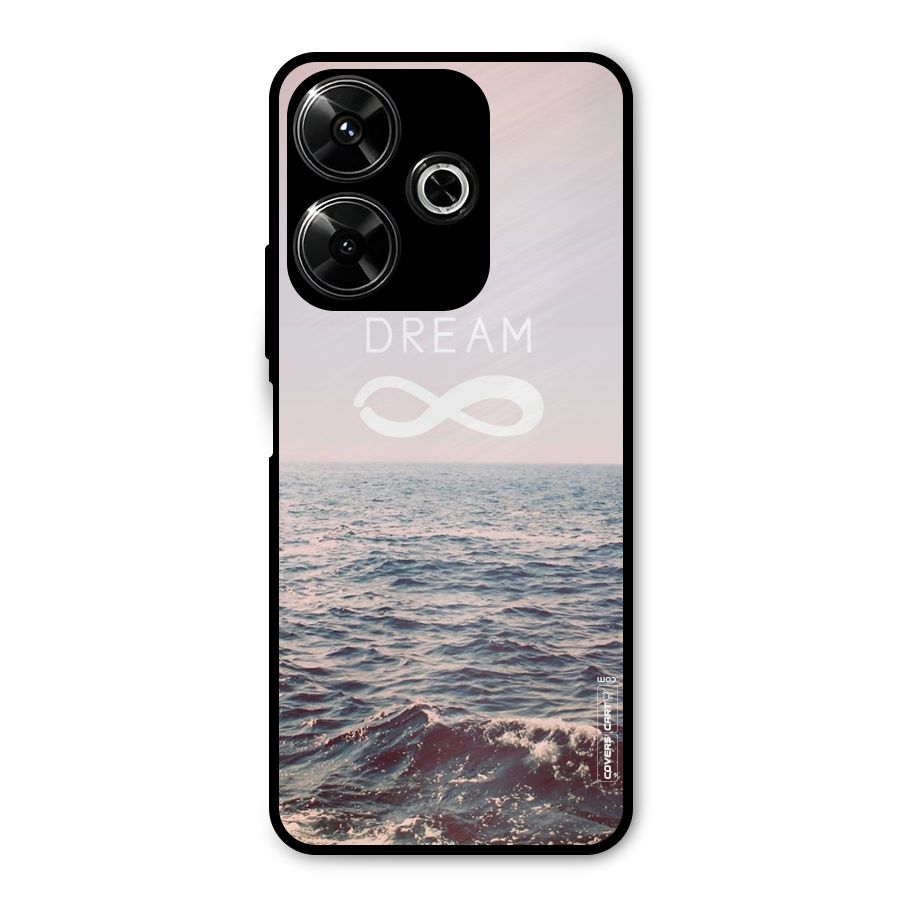 Dream Infinity Metal Back Case for Poco M6 Plus