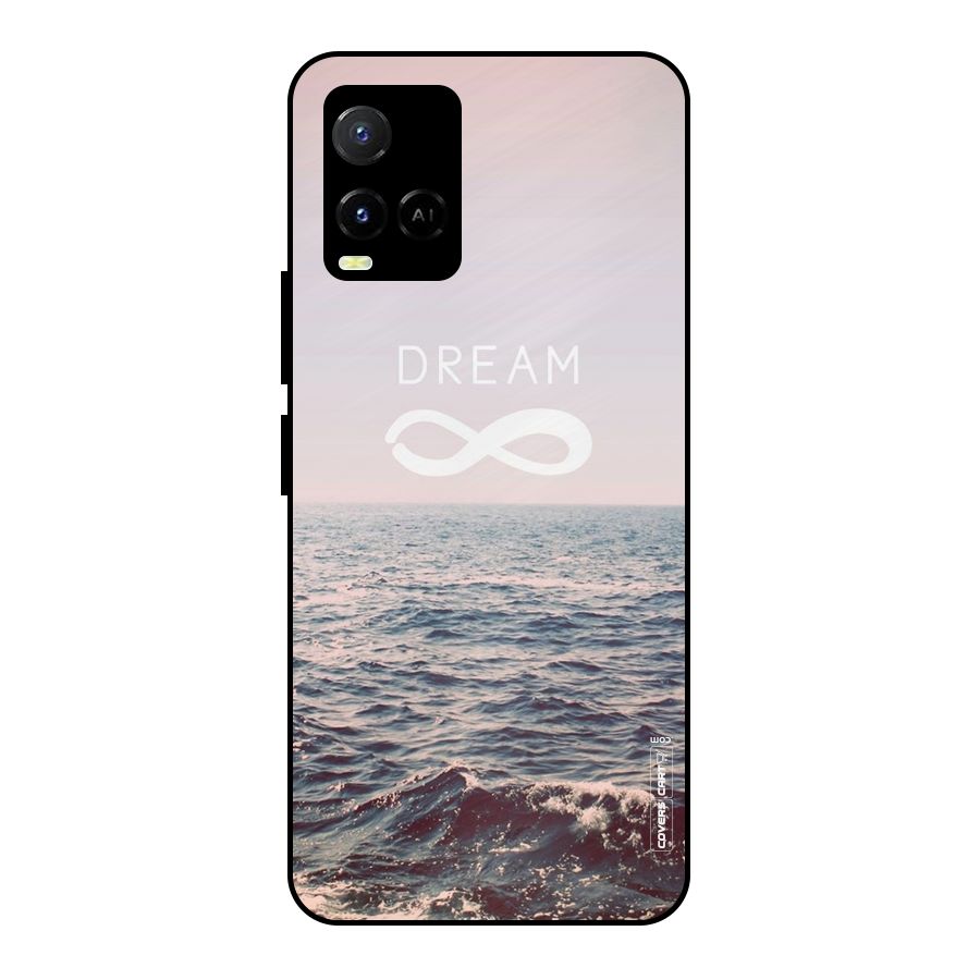 Dream Infinity Metal Back Case for Vivo Y21