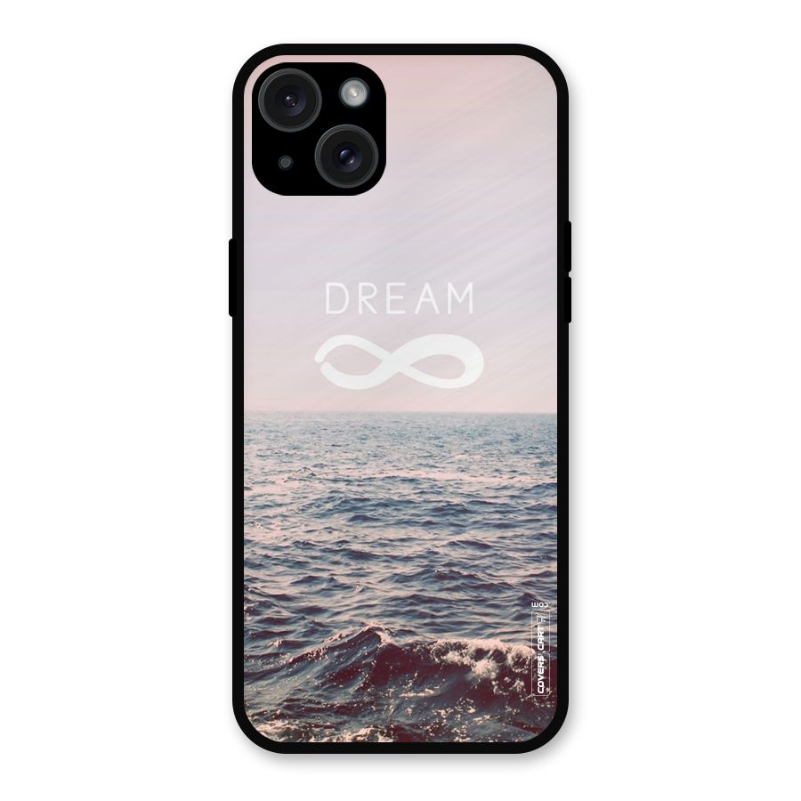Dream Infinity Metal Back Case for iPhone 15 Plus