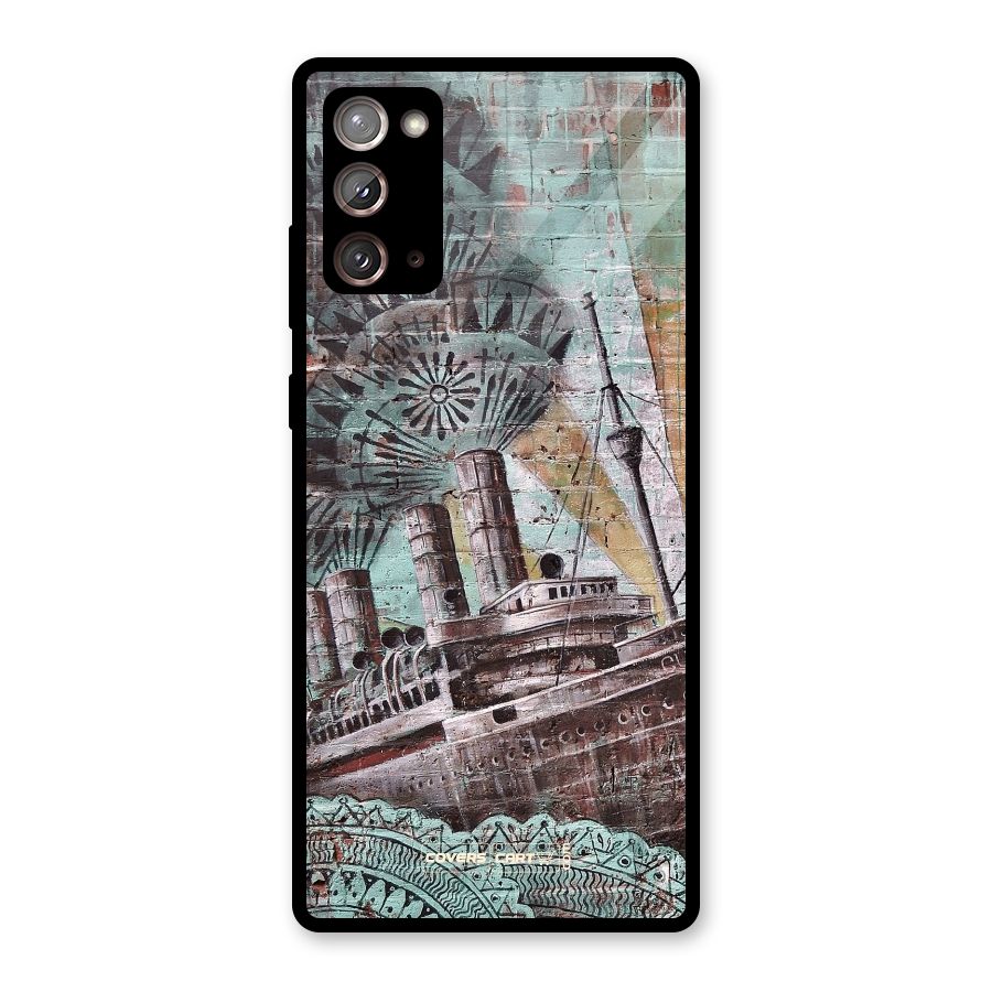 Dream Ship Glass Back Case for Galaxy Note 20