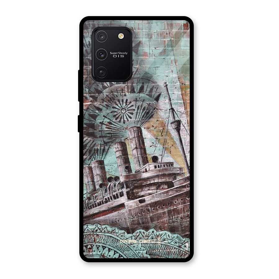 Dream Ship Glass Back Case for Galaxy S10 Lite
