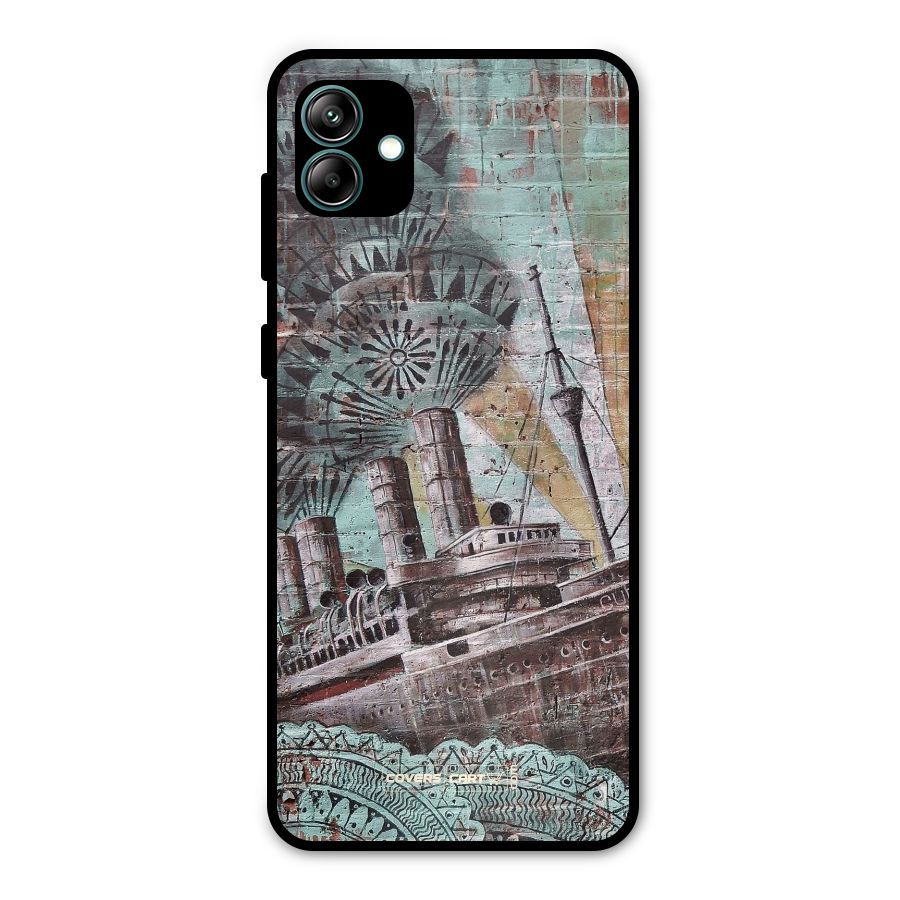Dream Ship Metal Back Case for Galaxy A04