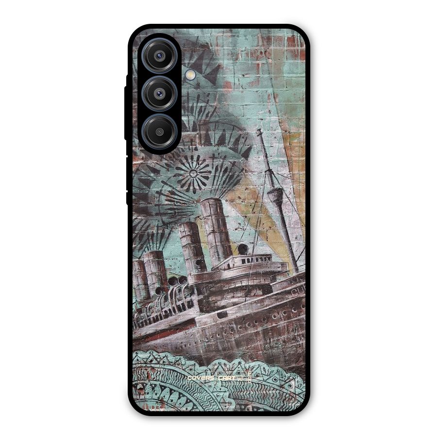 Dream Ship Metal Back Case for Galaxy A16 5G