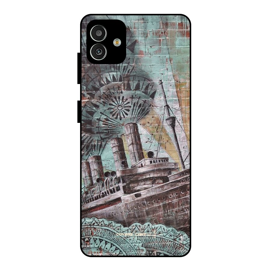 Dream Ship Metal Back Case for Galaxy M13 5G