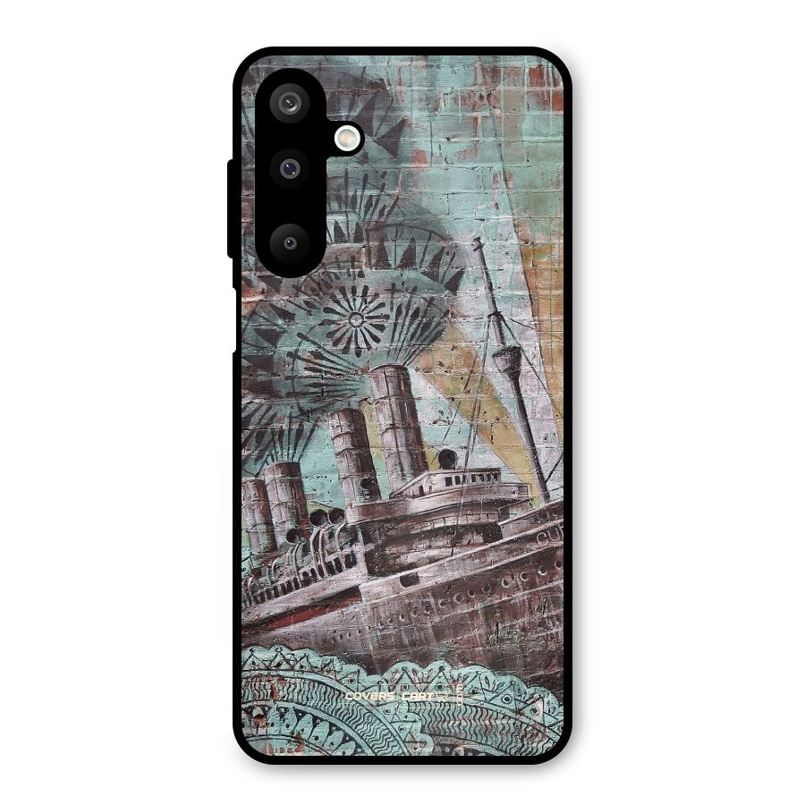 Dream Ship Metal Back Case for Galaxy M16