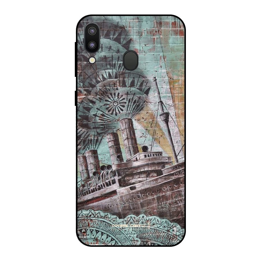 Dream Ship Metal Back Case for Galaxy M20