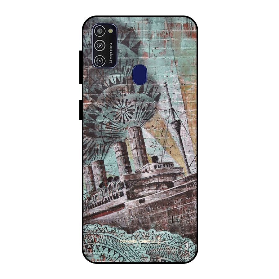 Dream Ship Metal Back Case for Galaxy M30s