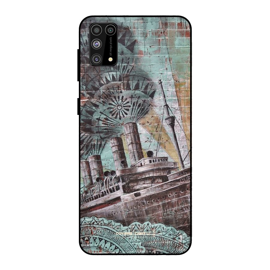 Dream Ship Metal Back Case for Galaxy M31