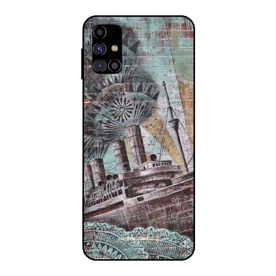Dream Ship Metal Back Case for Galaxy M31s