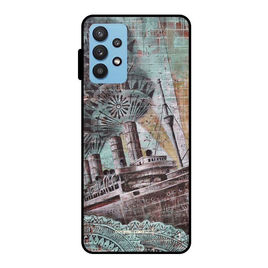 Dream Ship Metal Back Case for Galaxy M32 5G